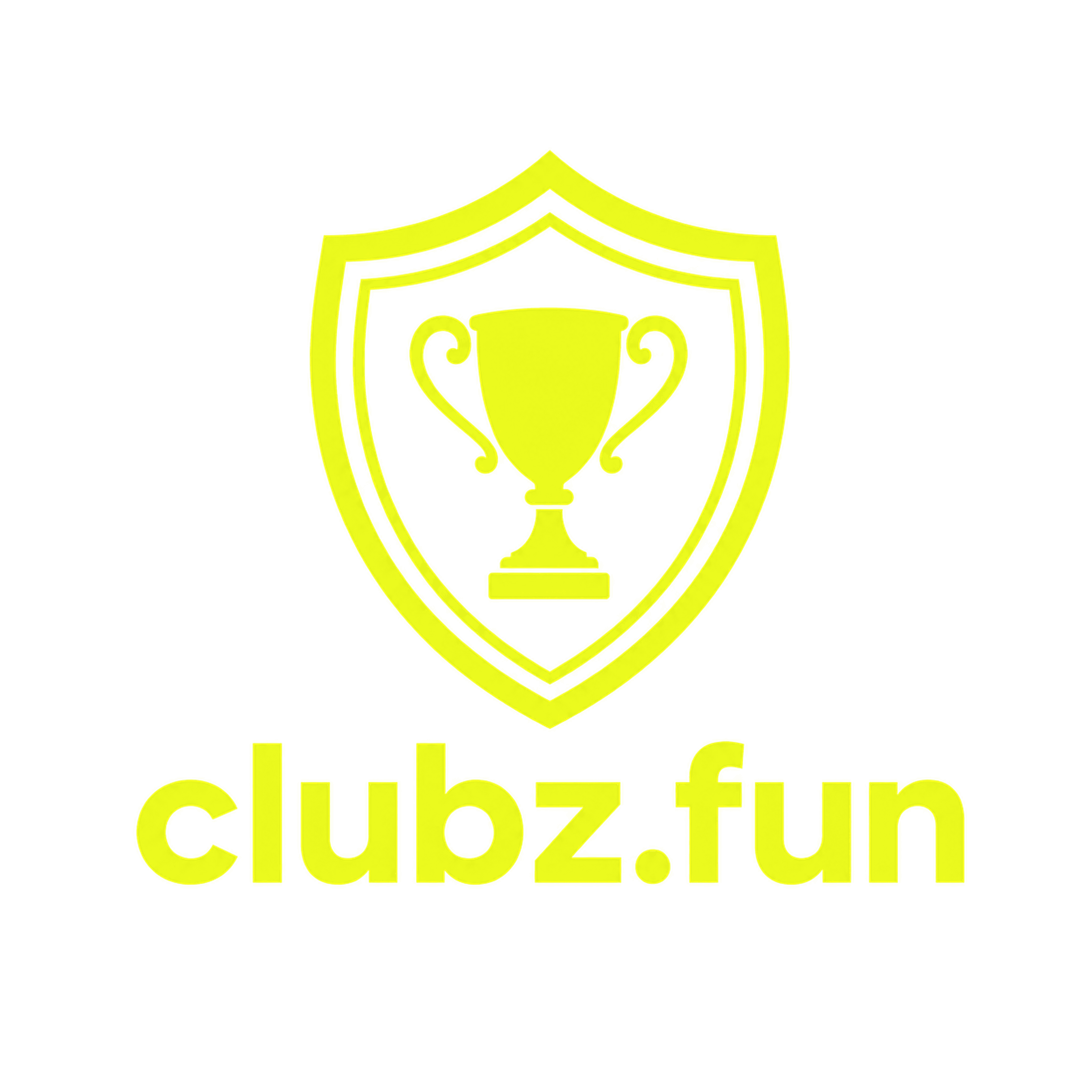 clubz.fun transparent project logo artwork