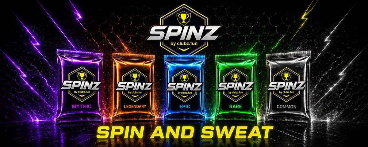 SPINZ rarity packs from Common to Mythic